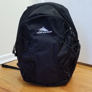NWOT High Sierra Black Chirp Backpack